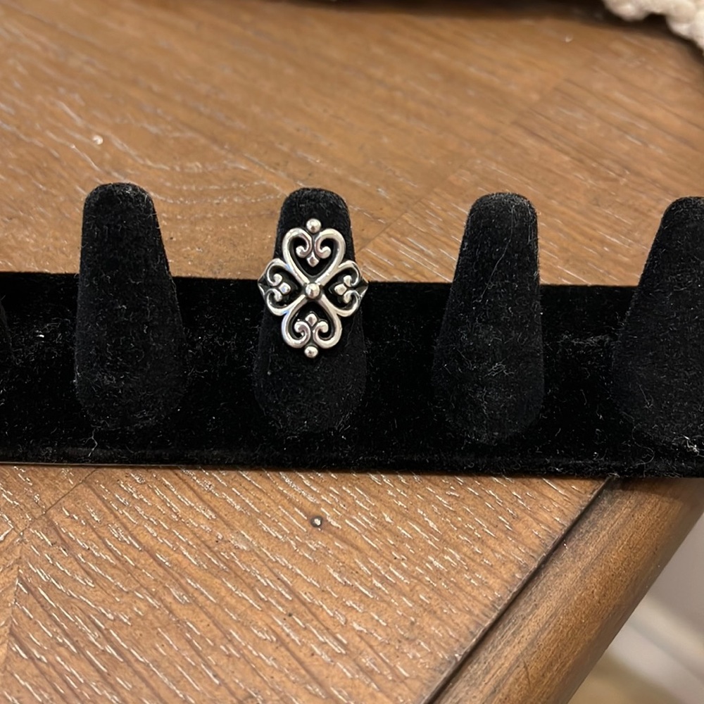 James Avery Adorned Hearts Ring
